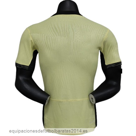 Nuevo 3ª Jugadores Camiseta Corinthians Paulista 23/24 Amarillo Baratas